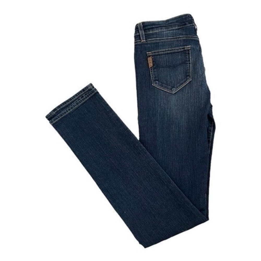 PAIGE Skyline Straight Dark Wash Blue Jeans Womens Sz 29 31W VG - Picture 5 of 6